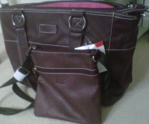 baby changing bag bought at the baby show (2)